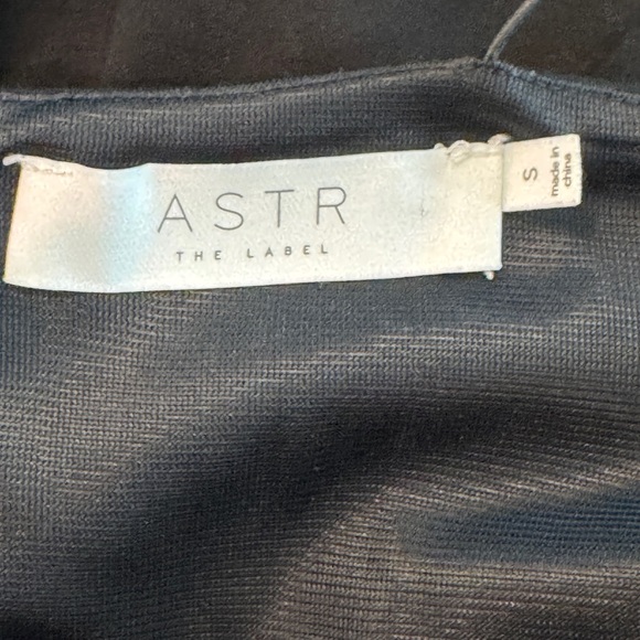 ASTR the Label Black Bodycon Ruffle Mini Dress - Picture 6 of 8